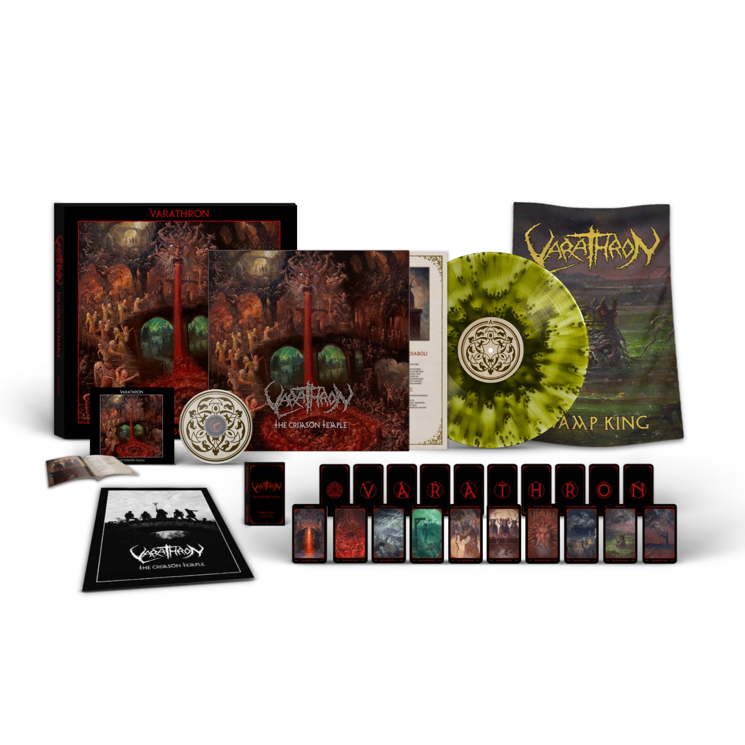 Varathron - The Crimson Temple Ltd Ed. LP Box Set.
